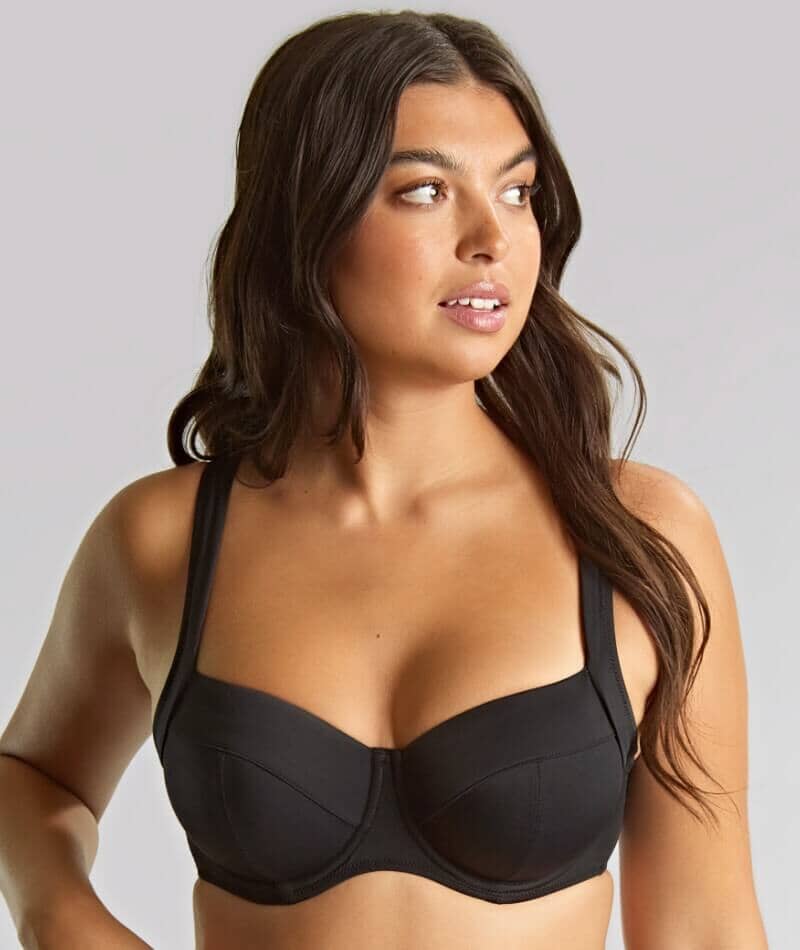 Panache Swimwear Signature Olivia Underwire Full Cup Bikini - Black Swim